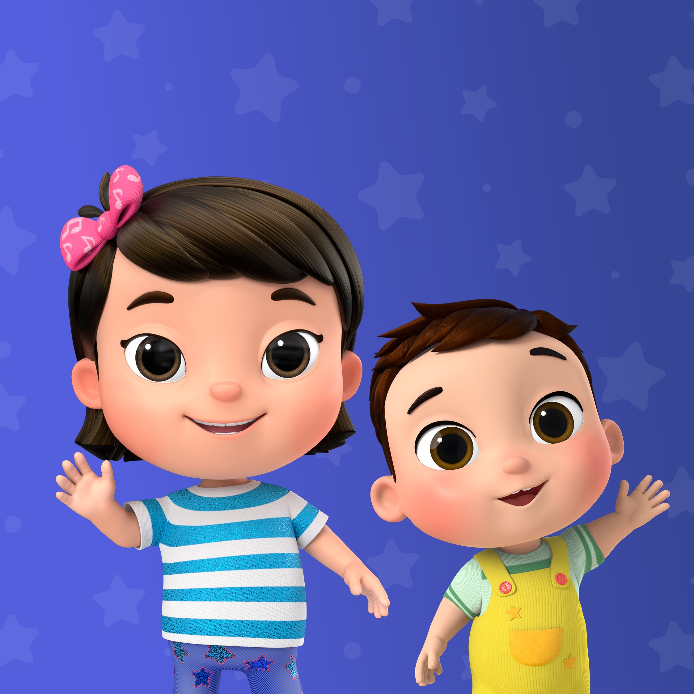 Little Baby Bum Nursery Rhyme Friends Portrait