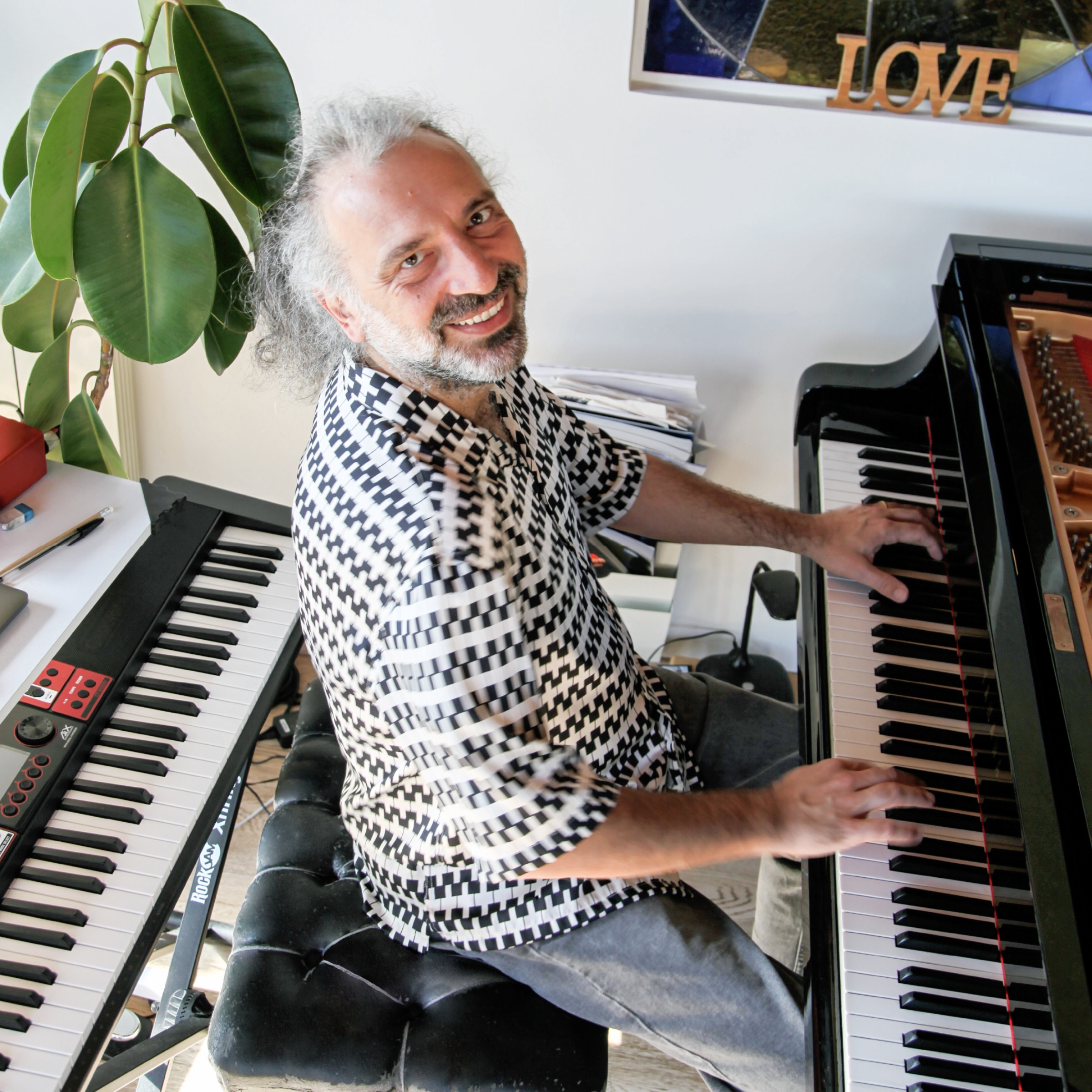 Stefano Bollani portrait