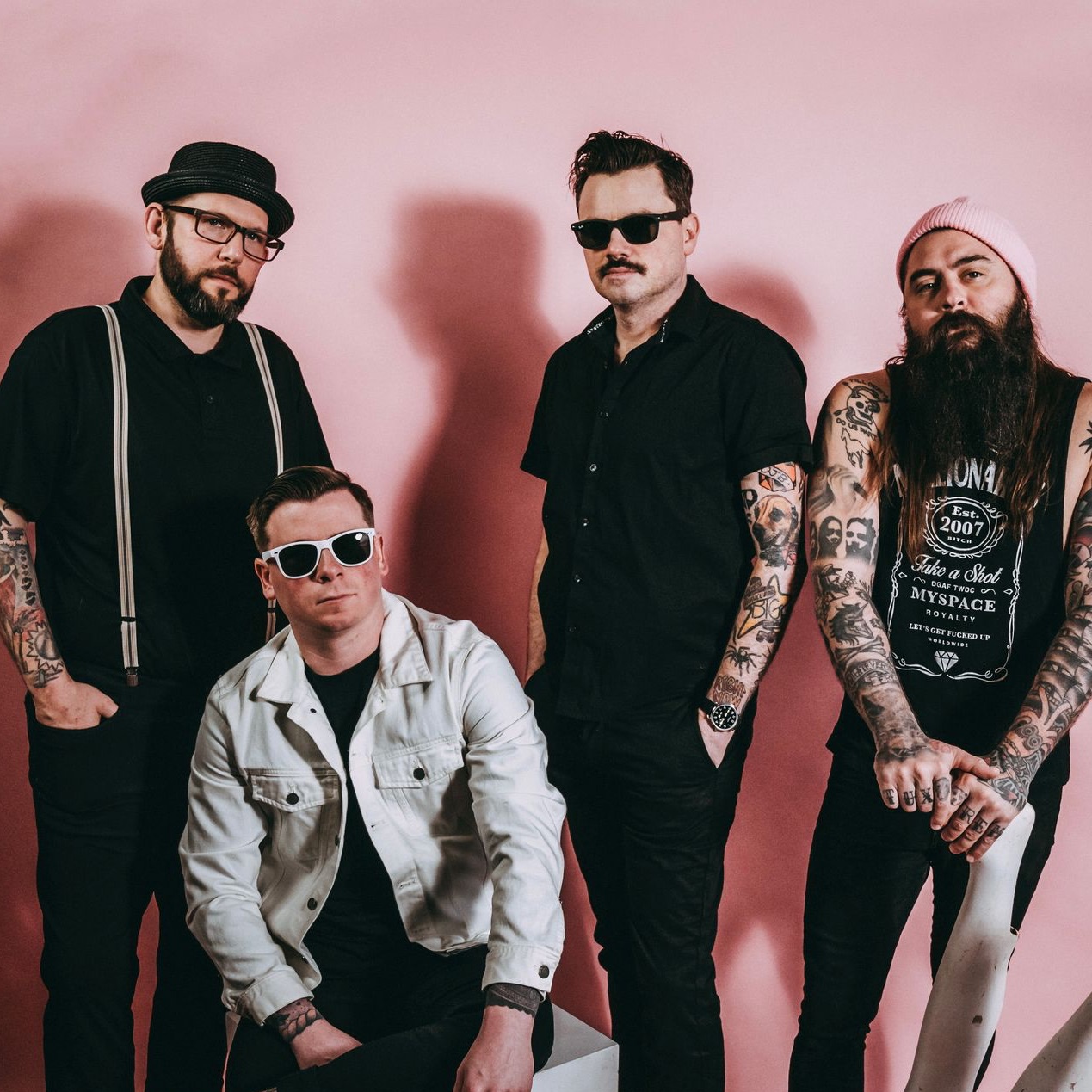 The Pink Spiders Portrait