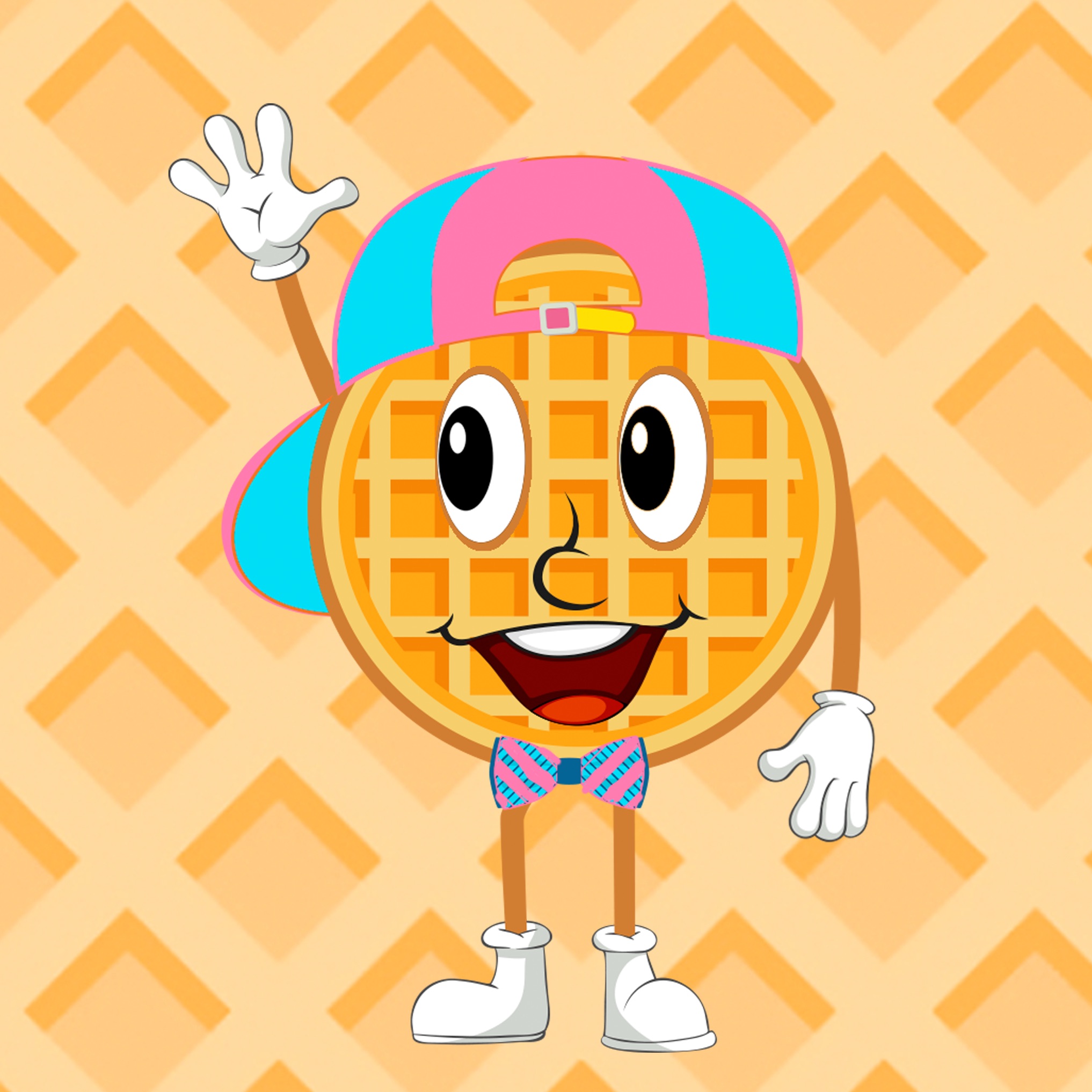 Waffle Cakes Portrait