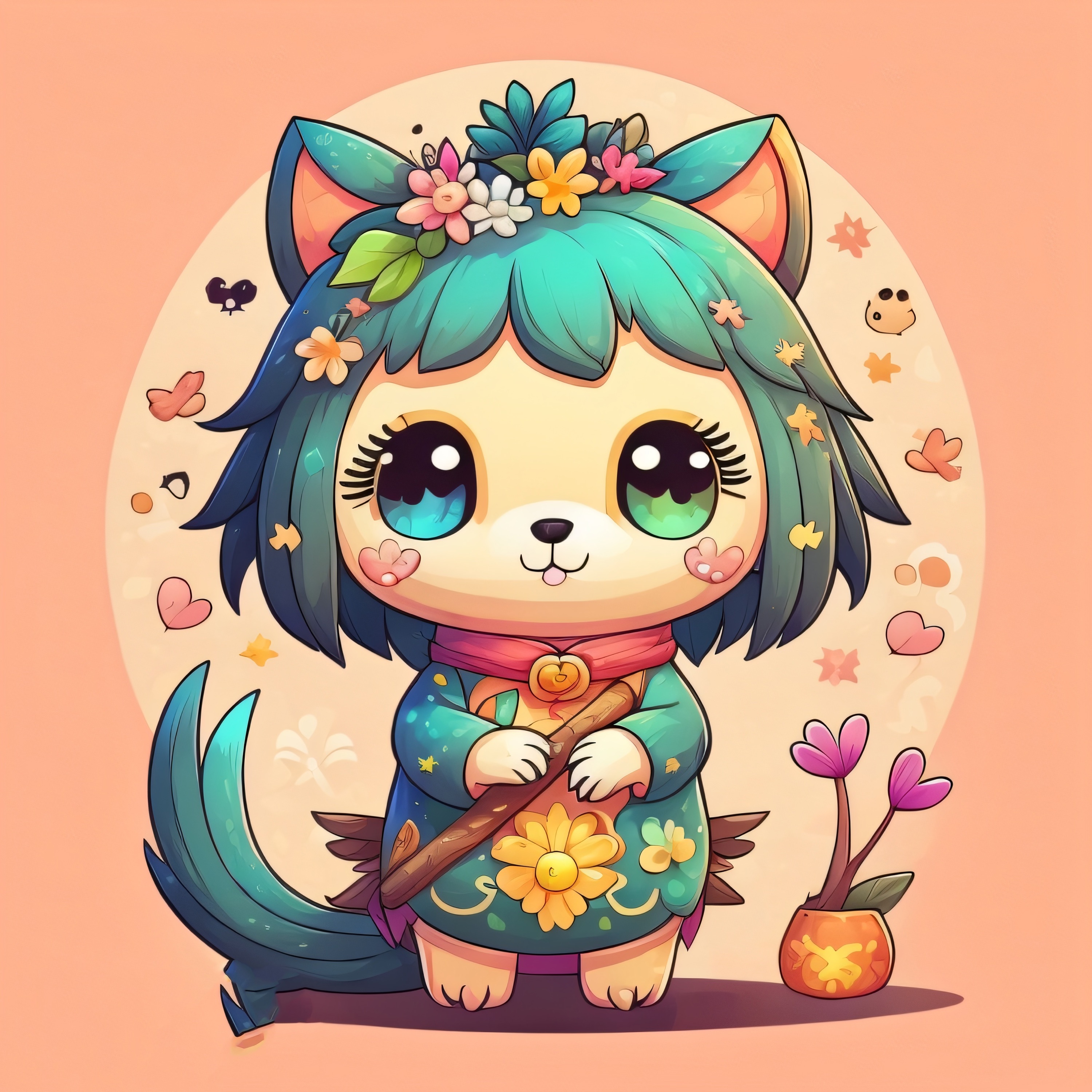 mellow petal Portrait