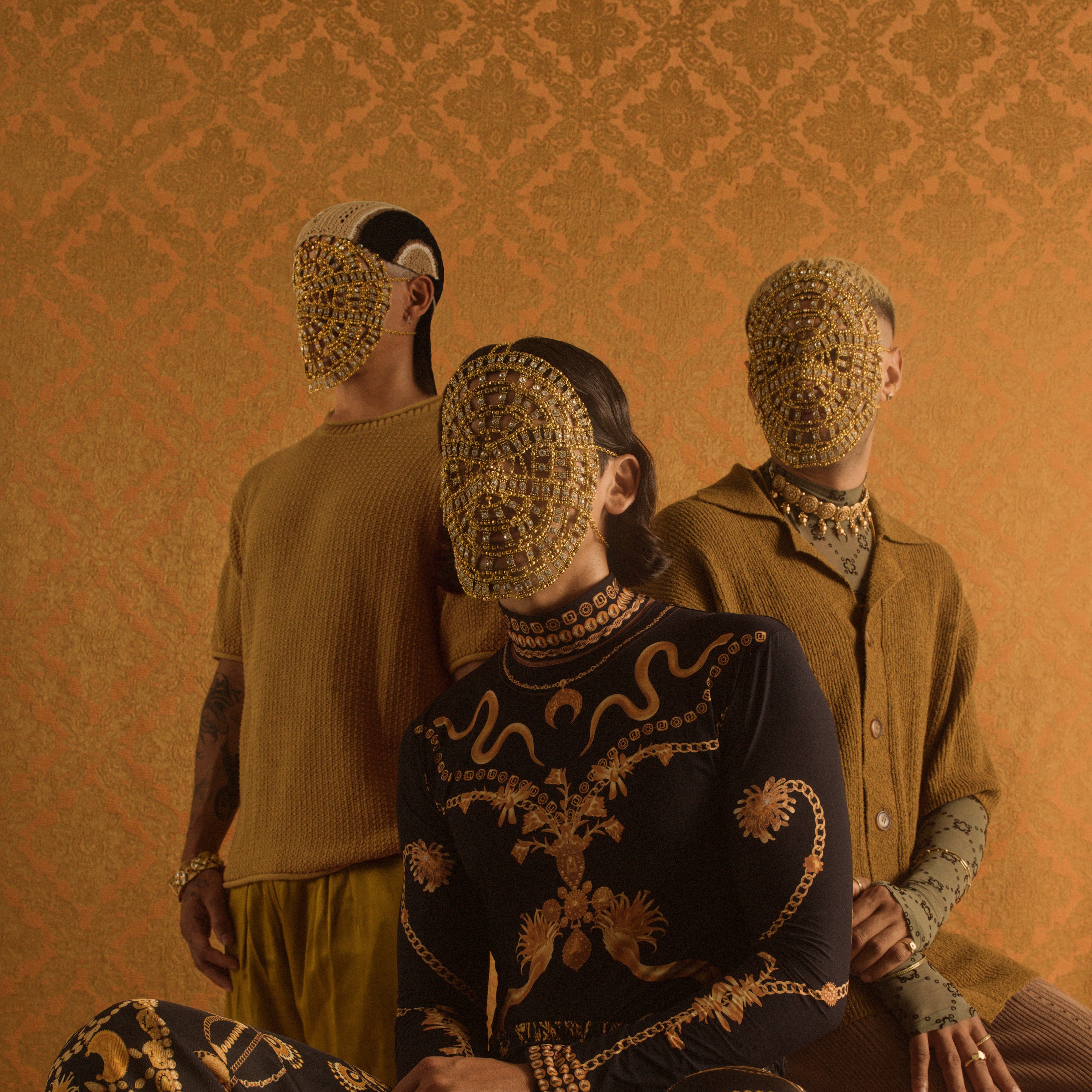 Glass Beams Portrait