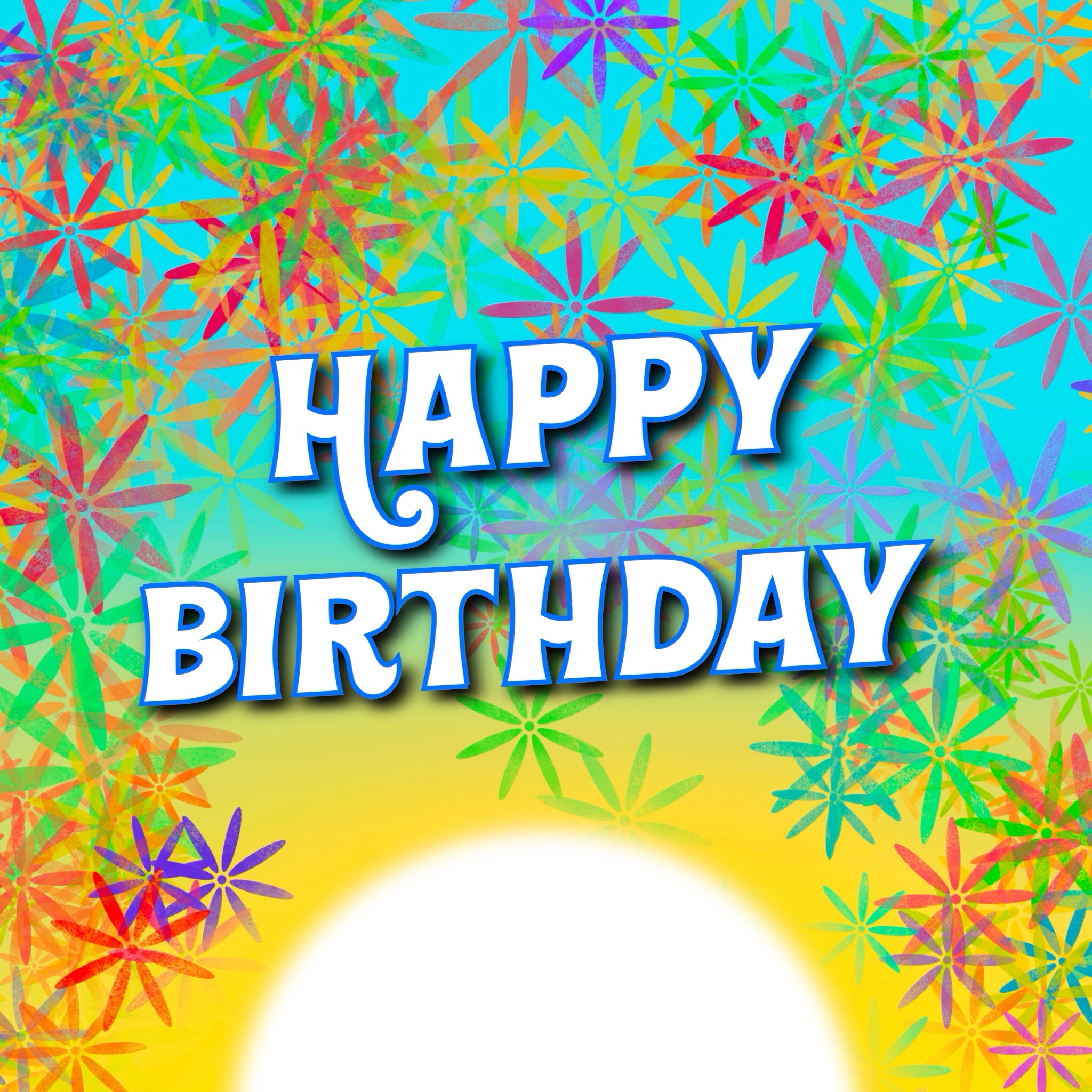 Happy Birthday Portrait