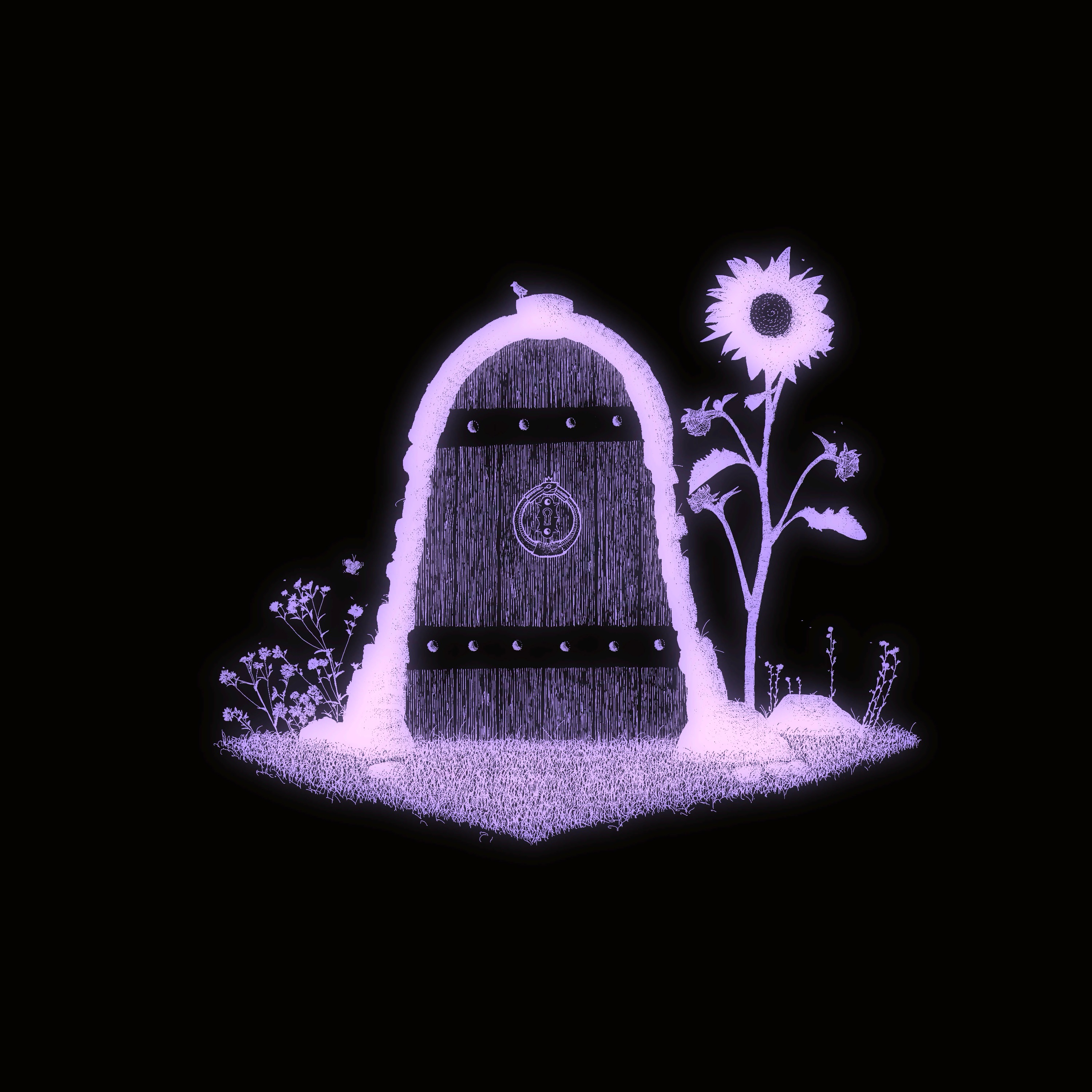 Sunlight Ascending Portrait