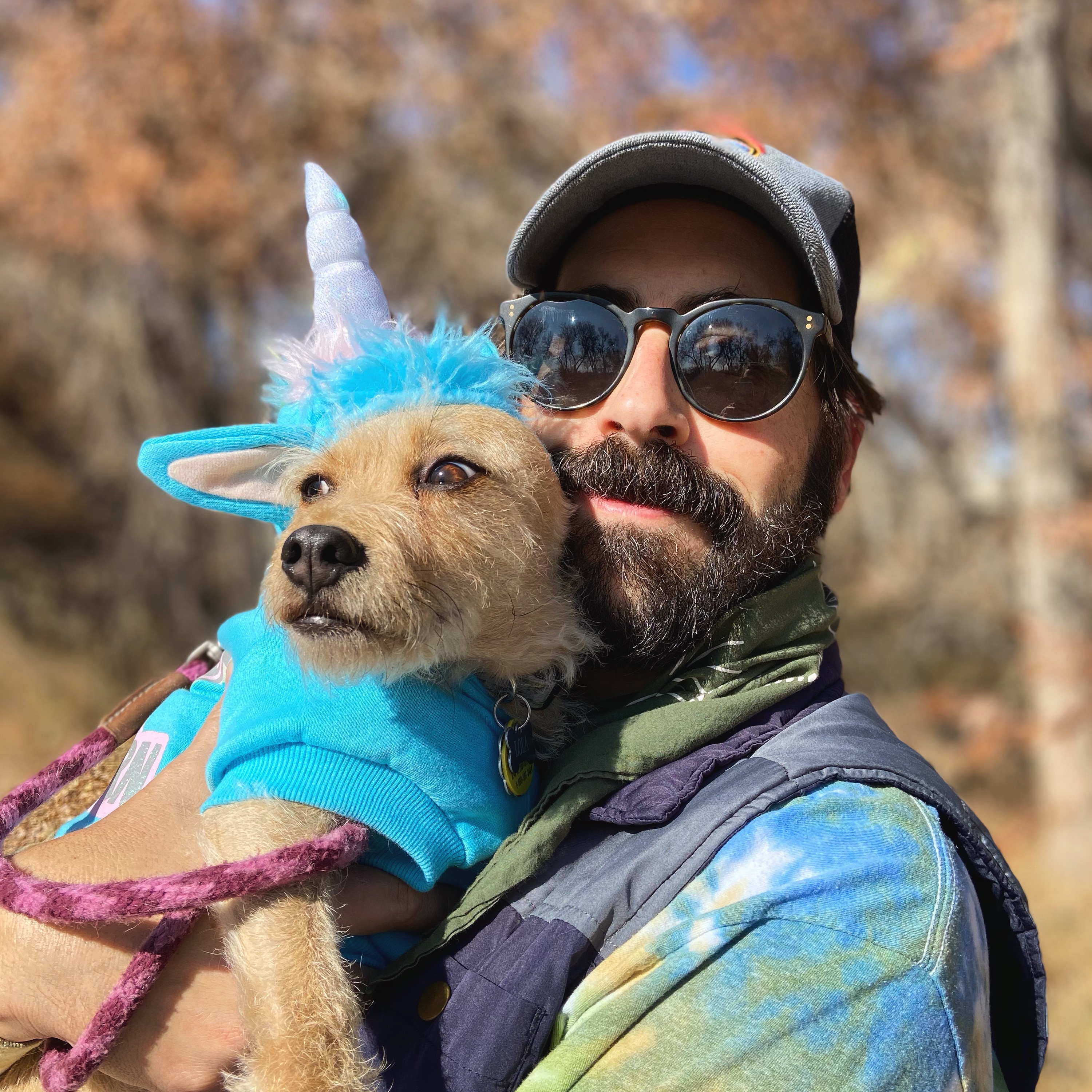 Golden Brown Portrait