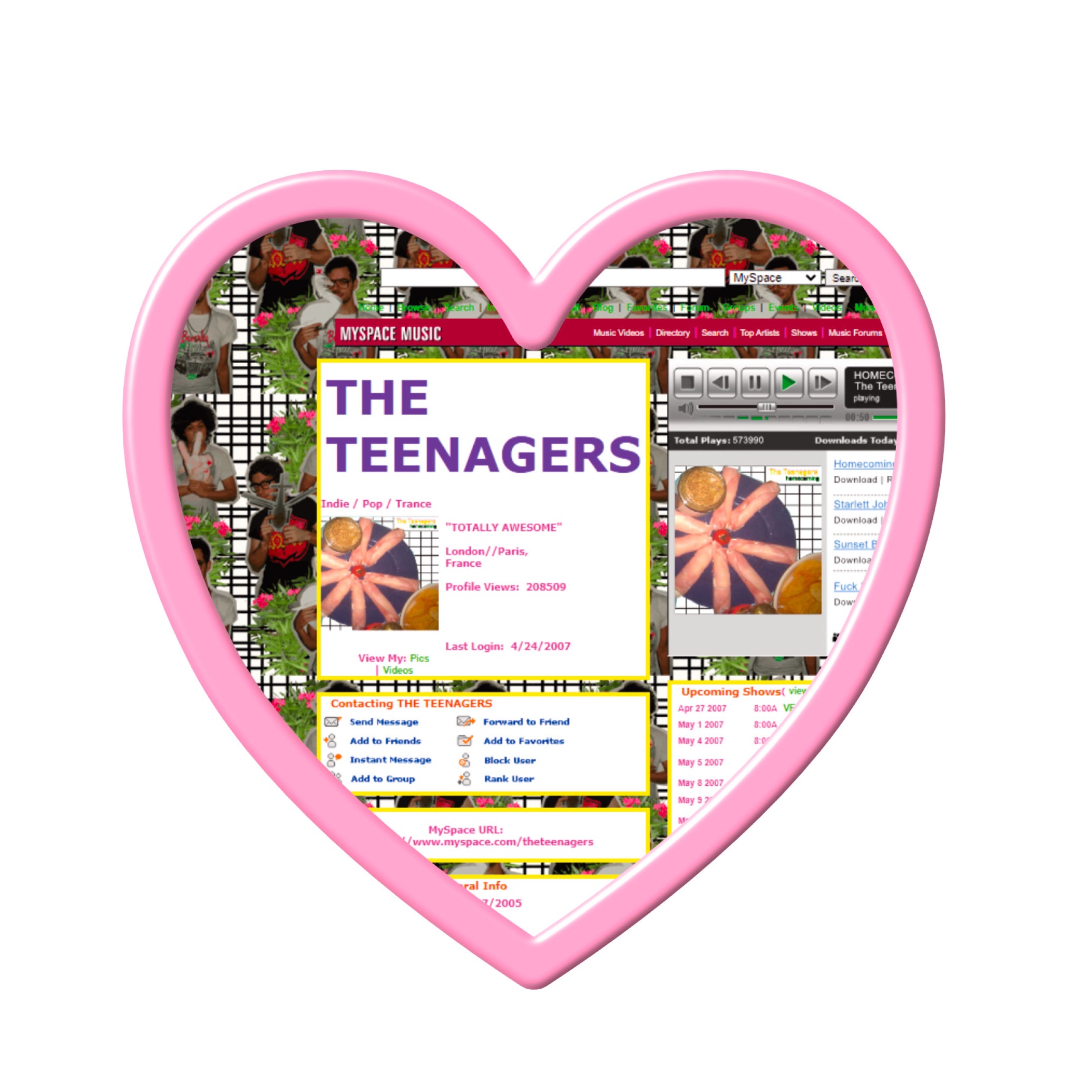 The Teenagers Portrait