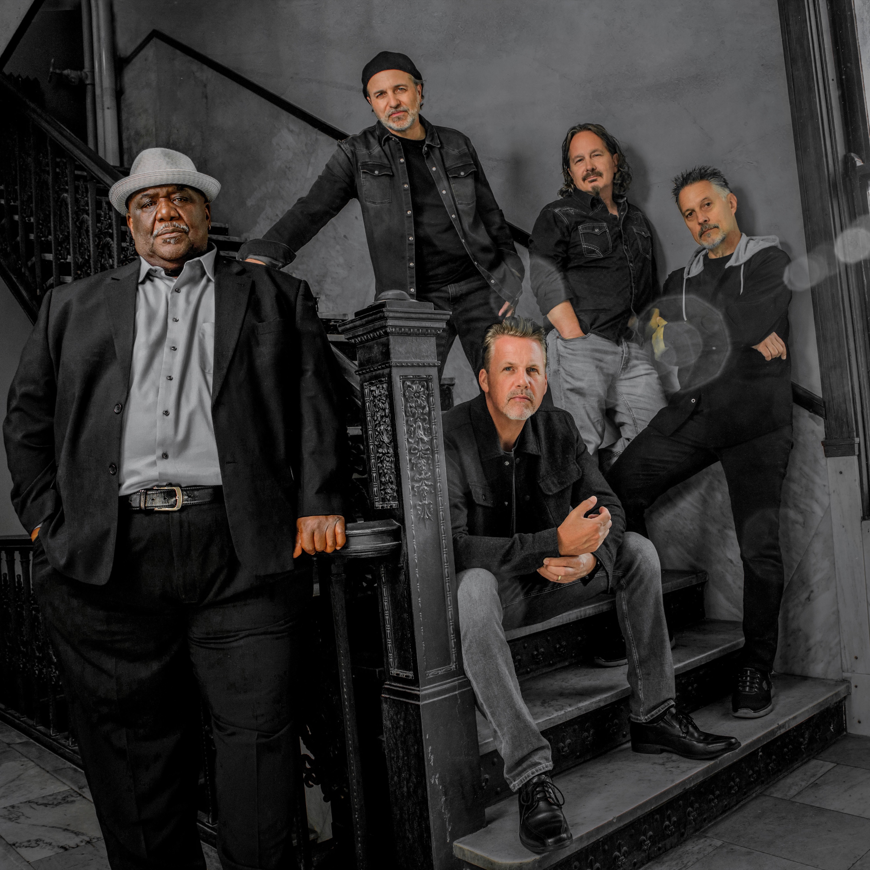 Altered Five Blues Band Portrait