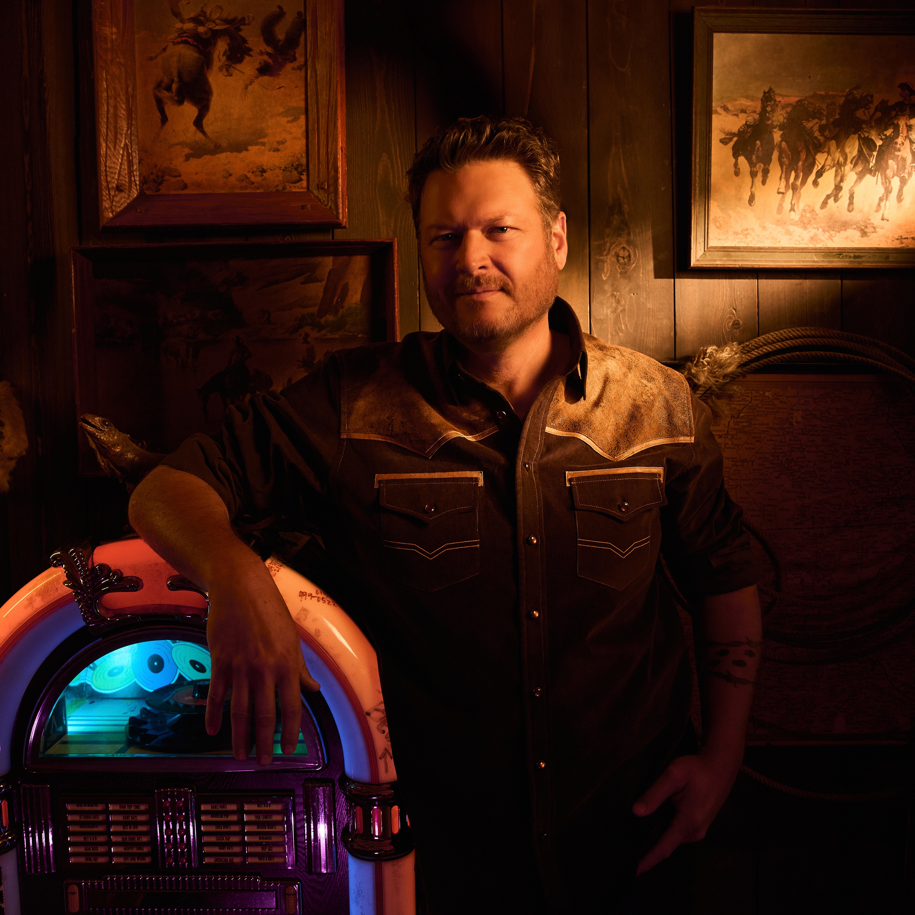 Blake Shelton Portrait