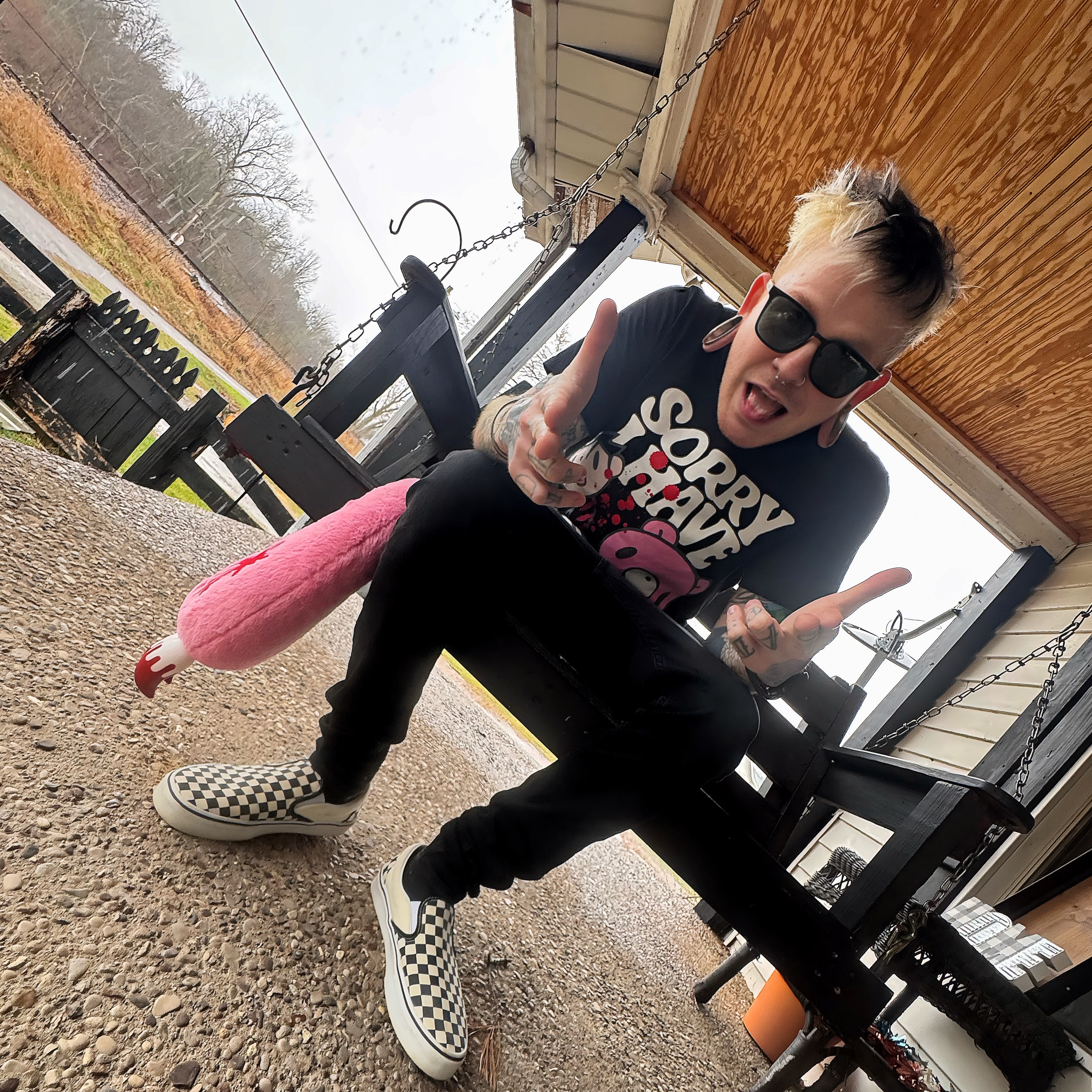 Dot Dot Curve Portrait