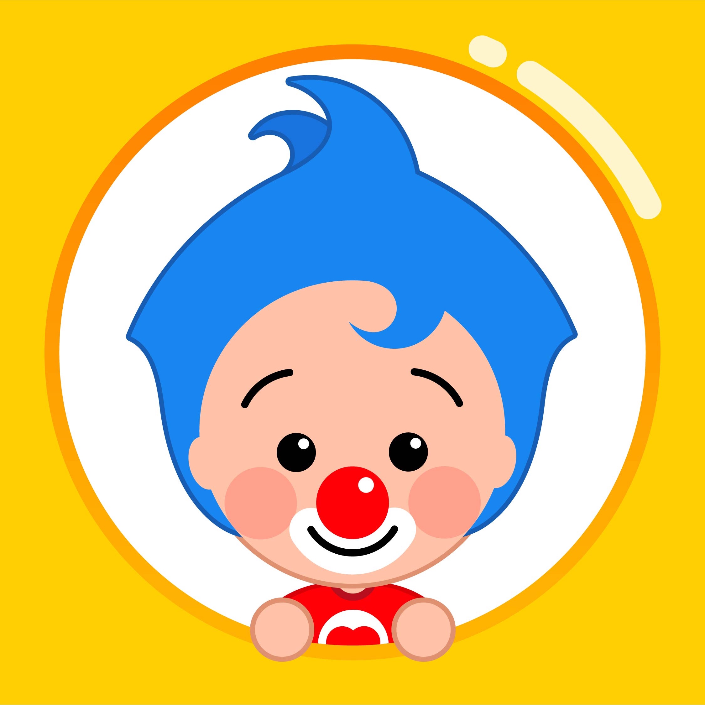 El Payaso Plim Plim Portrait