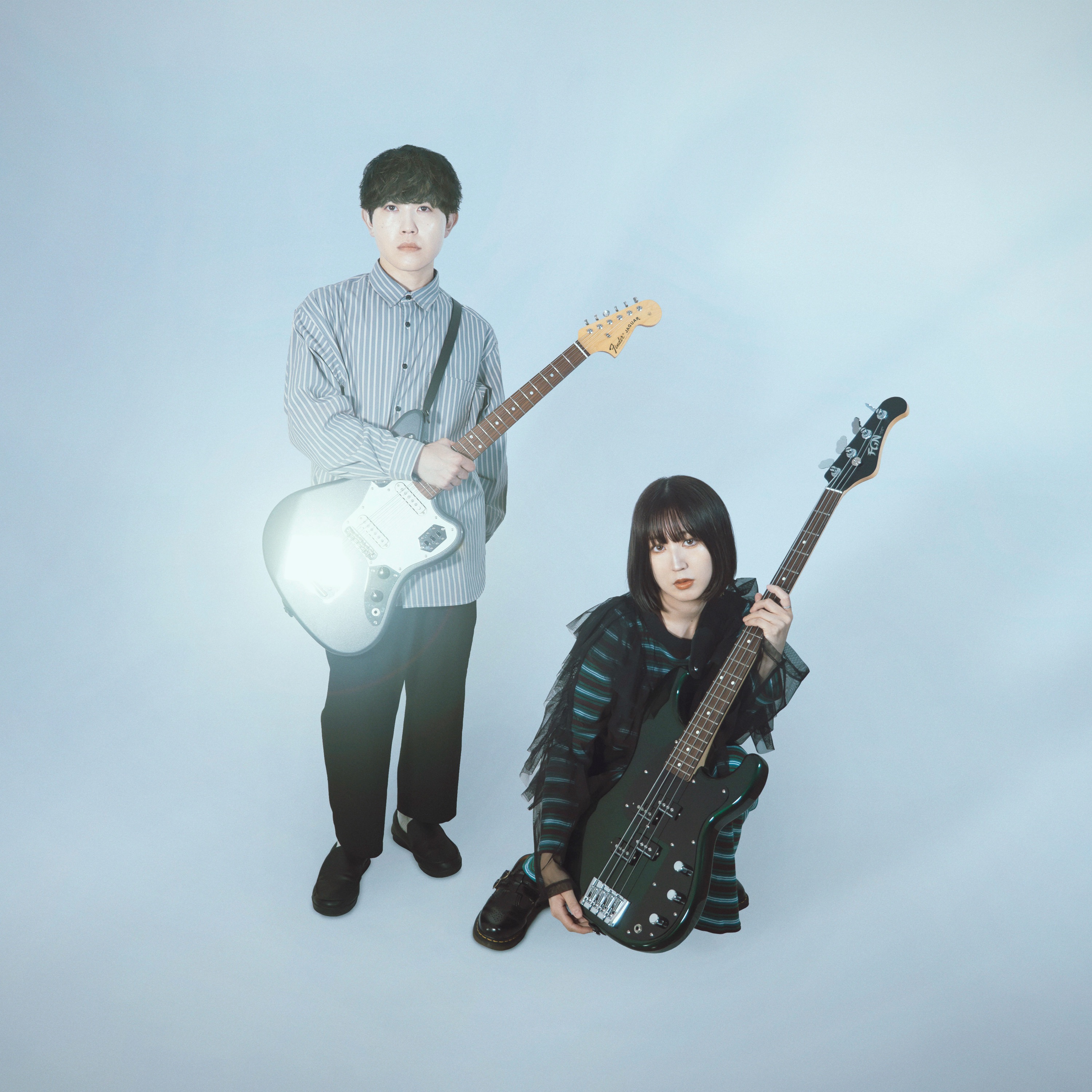 Plastic Girl in Closet Portrait