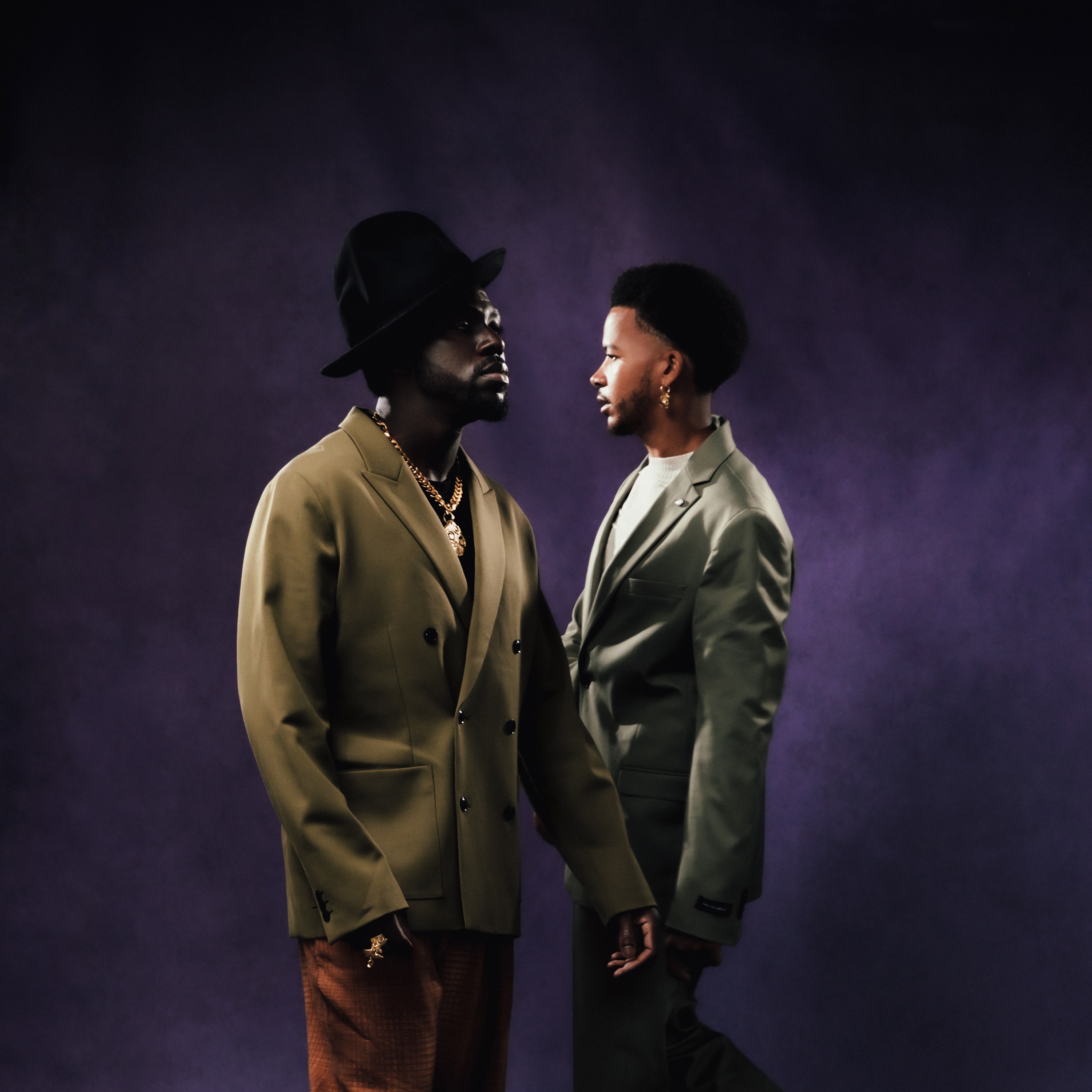 Blue Lab Beats Portrait