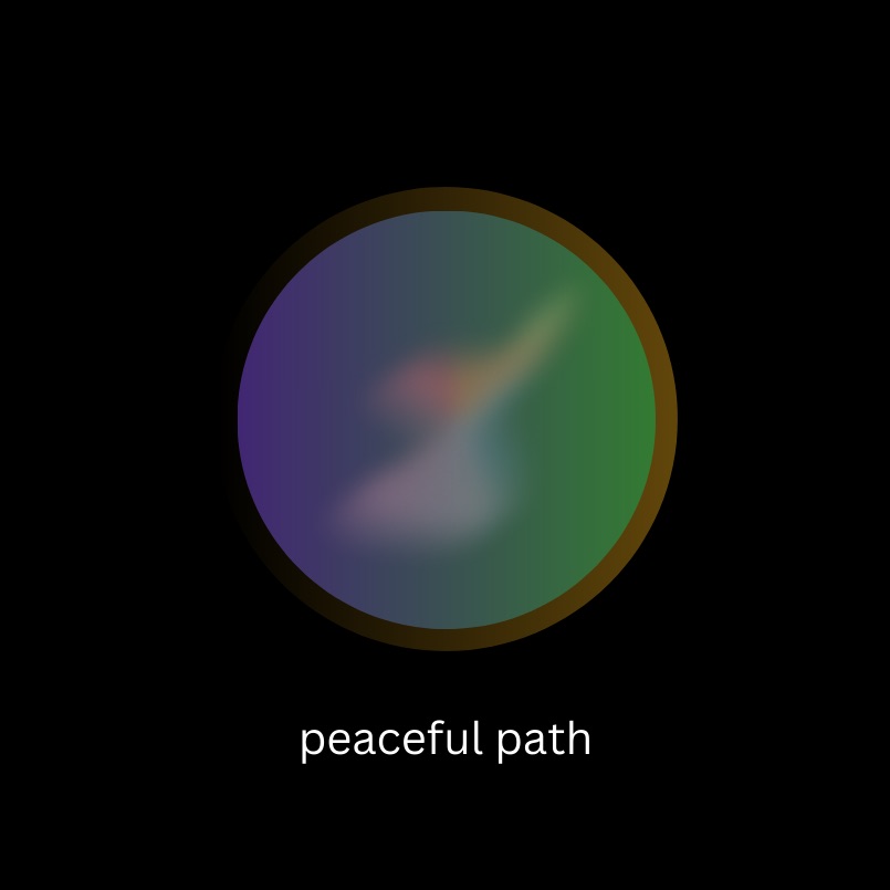 Peaceful Path Portrait
