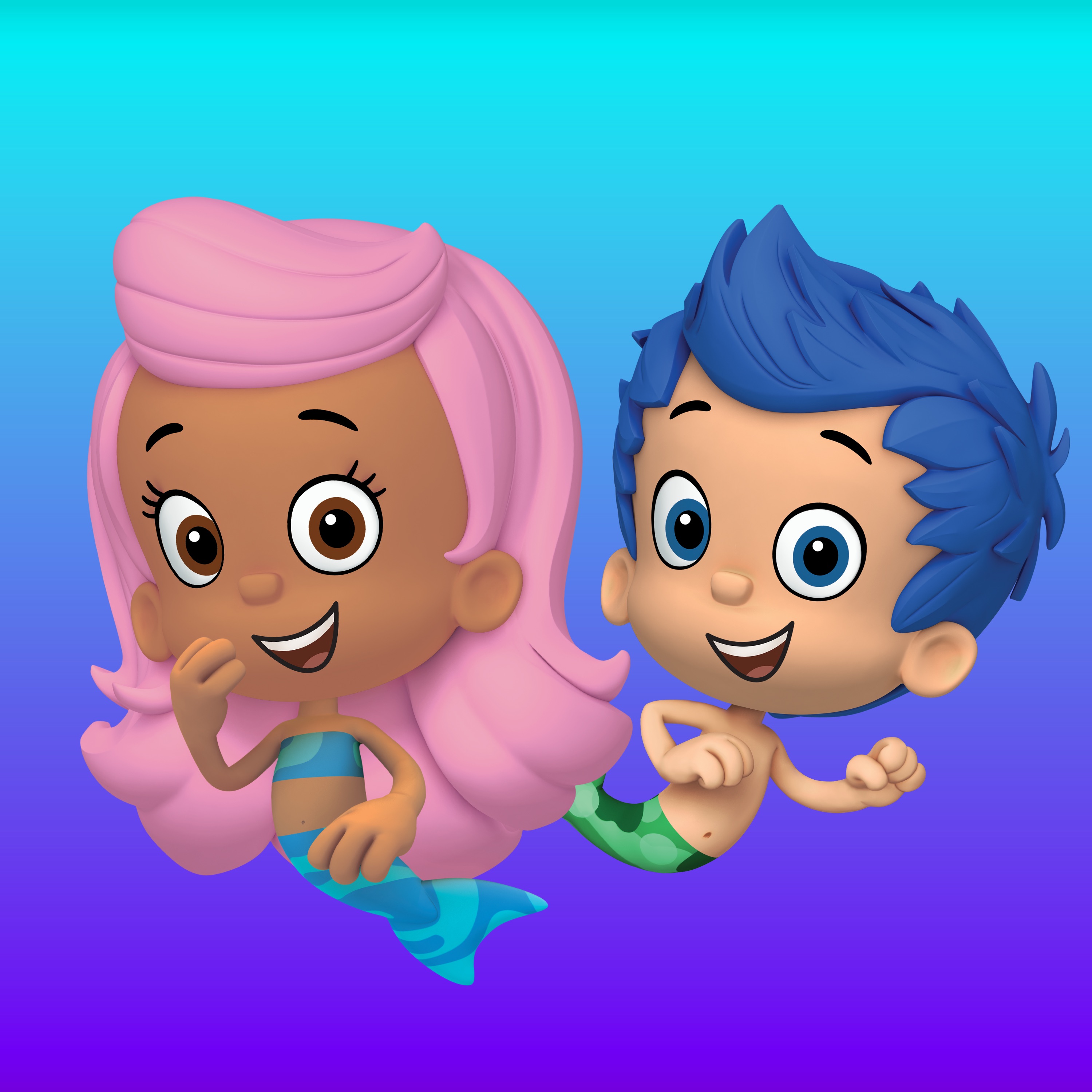 Bubble Guppies Cast Portrait