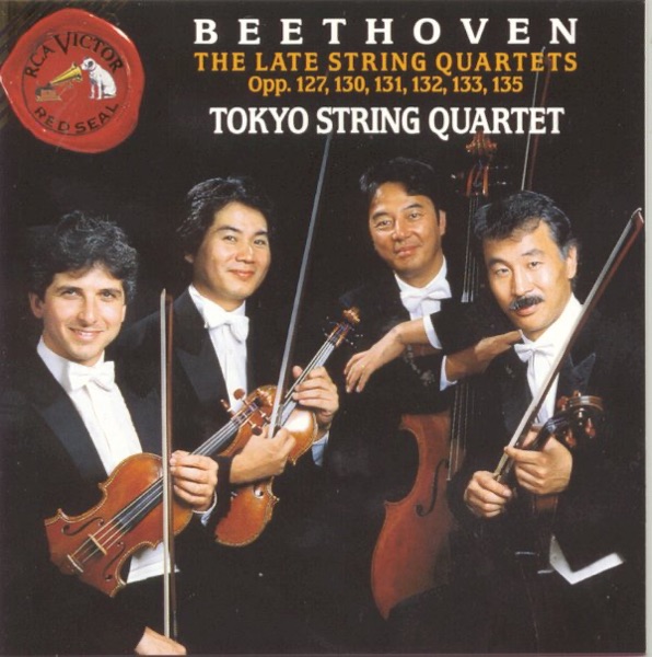 Beethoven: the Late String Quartets album cover