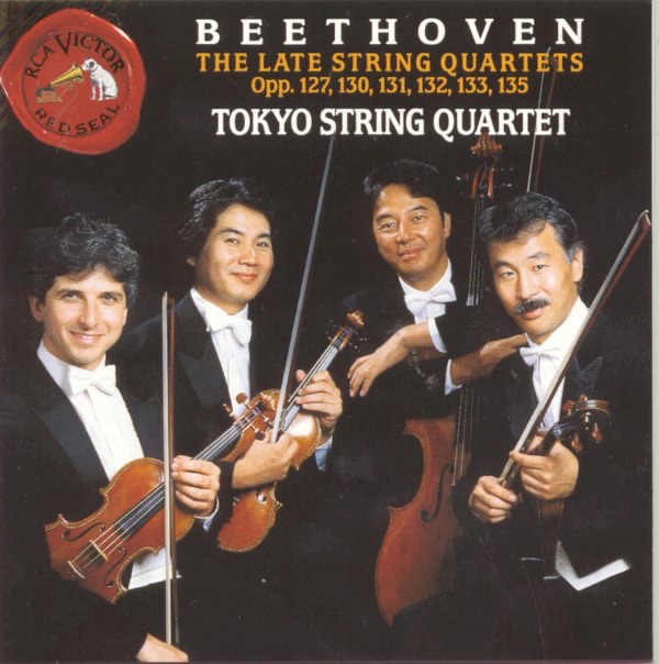 Beethoven: the Late String Quartets album cover