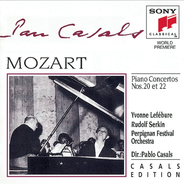 Mozart: Piano Concerto No. 20, K. 466 & Piano Concerto No. 22, K. 482 album cover