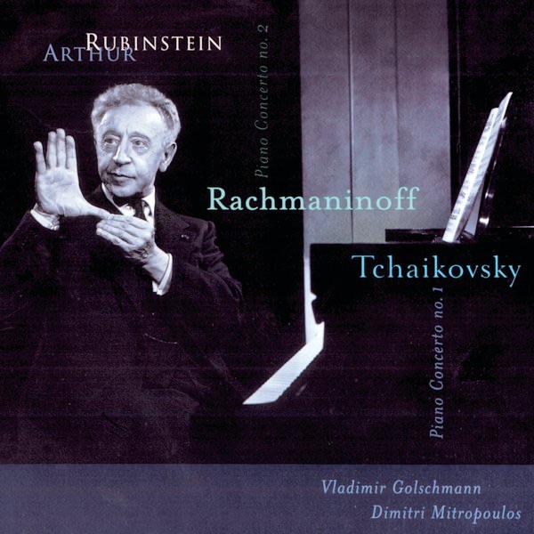 Rubinstein Collection, Vol. 15: Rachmaninov: Concerto No. 2 - Tchaikovsky: Concerto No. 1 album cover
