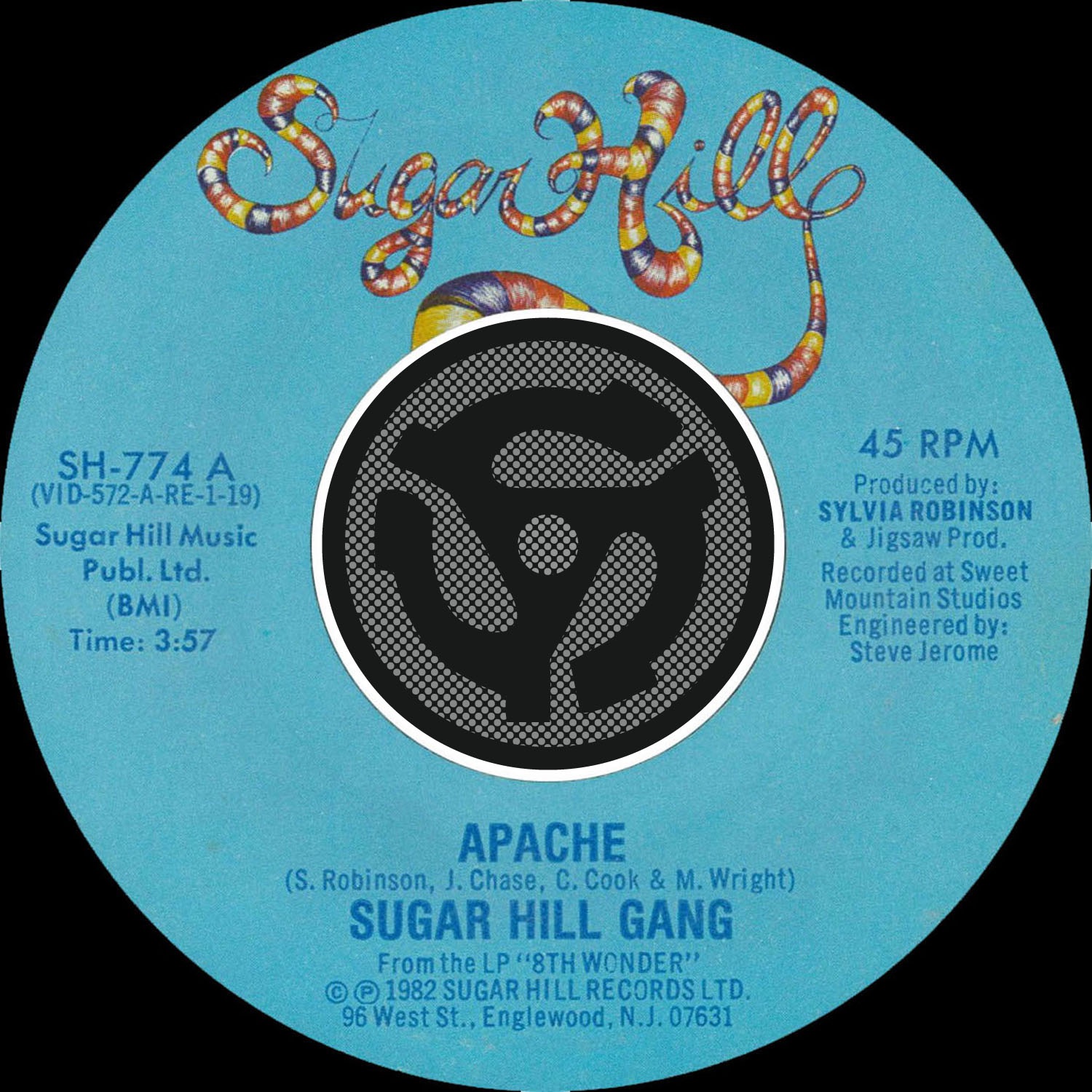 Apache / Rapper's Delight [Digital 45] album cover