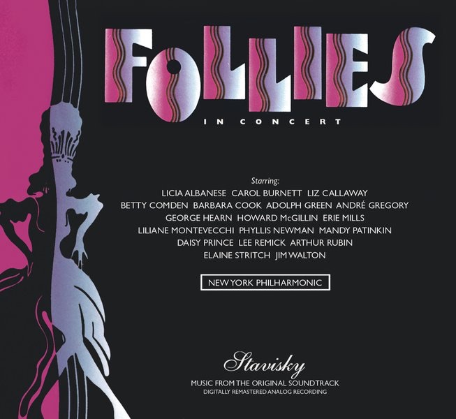 Follies (New York Philharmonic Concert Cast Recording (1985)) album cover
