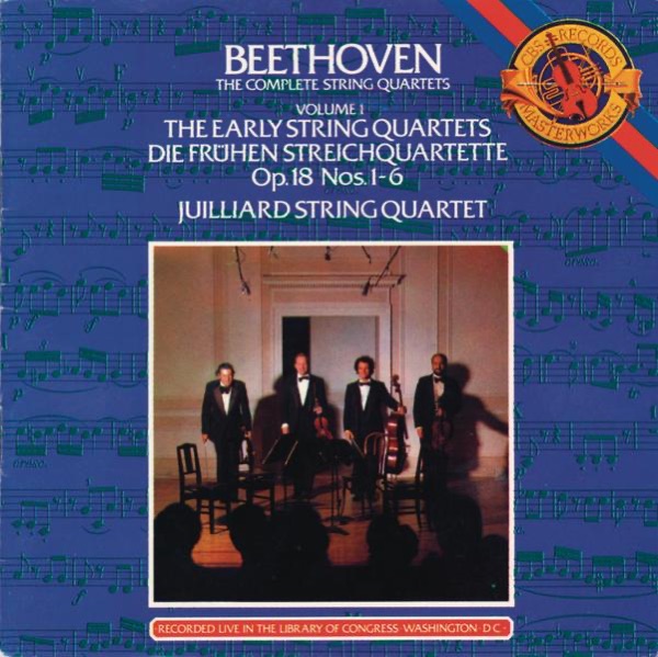 Beethoven: The Early String Quartets album cover