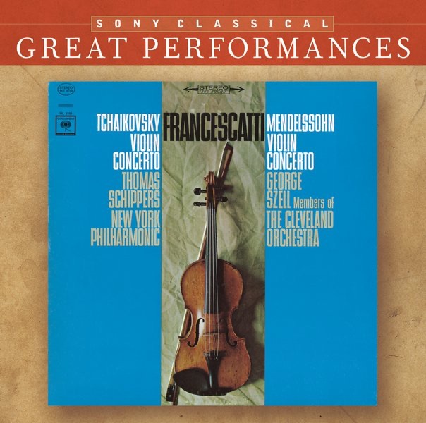 Great Performances - Francescatti - Mendelssohn & Tchaikovsky: Violin Concertos (Live) album cover