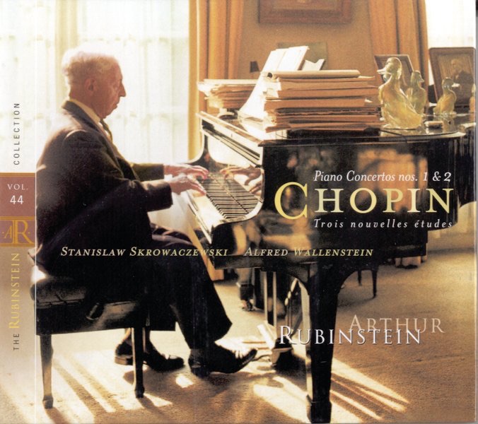 Rubinstein Collection, Vol. 44: All Chopin: Piano Concertos Nos. 1 & 2 album cover