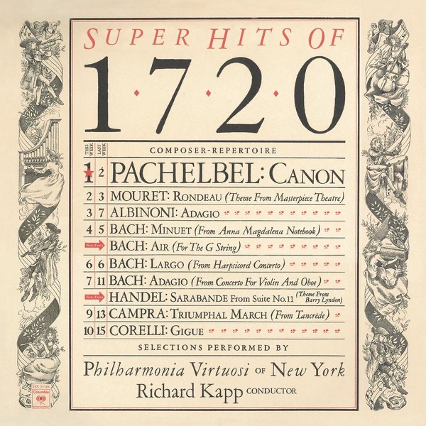 Super Hits of 1720 album cover