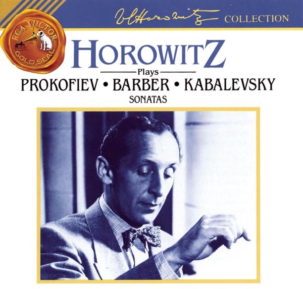 Horowitz Plays Prokofiev, Barber, Kabelevsky album cover