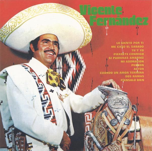 Vicente Fernandez album cover