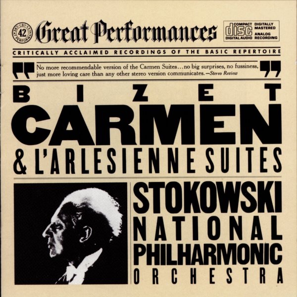 Bizet: Carmen and L'Arlésienne Suites (Excerpts) album cover