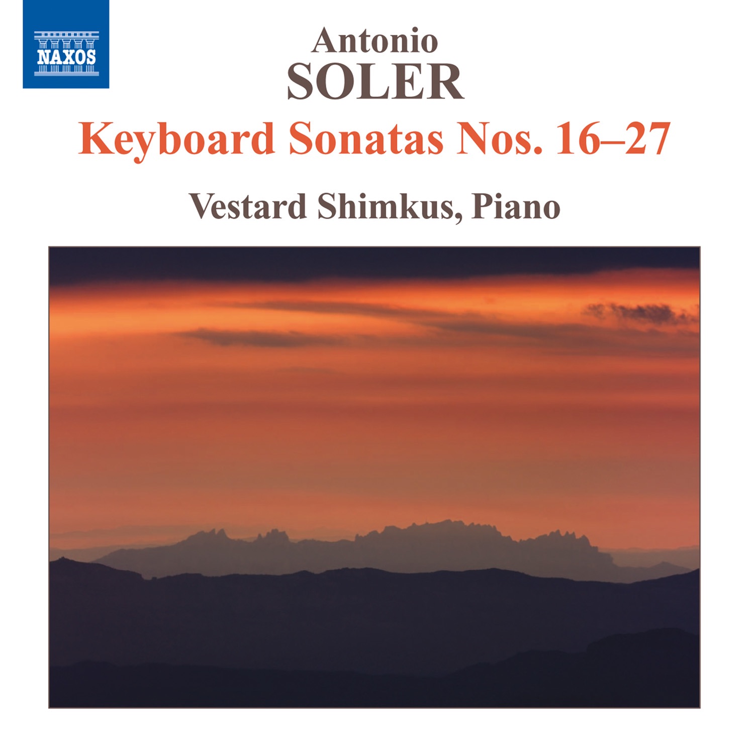 Soler: Keyboard Sonatas Nos. 16-27 album cover