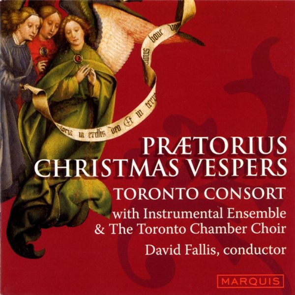 Praetorius: Christmas Vespers album cover