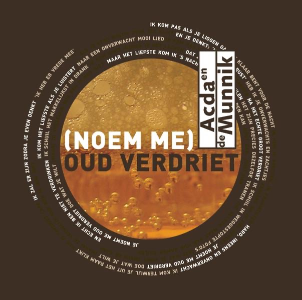 (Noem Me) Oud Verdriet - Single album cover