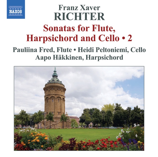 Richter: Sonatas for Flute, Harpsichord and Cello, Vol. 2 album cover