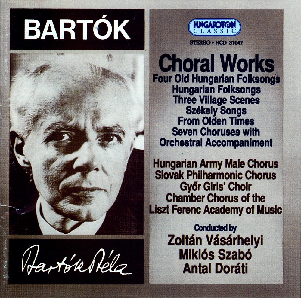 B. Bartók: Choral Works album cover