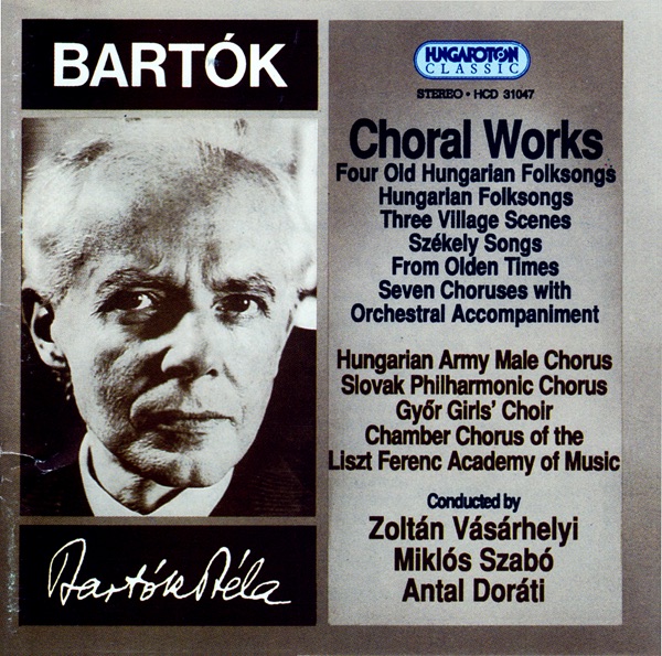 B. Bartók: Choral Works album cover