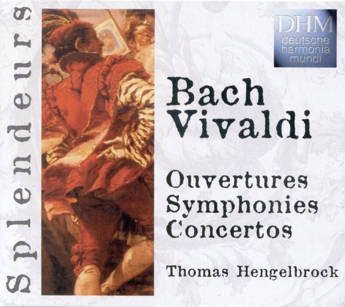 Vivaldi & Bach: Ouvertures, Symphonies, Concertos album cover