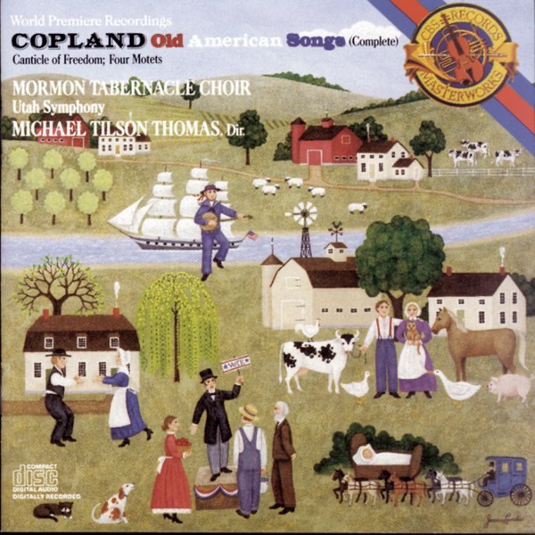 Copland: Old American Songs, Canticle of Freedom, Four Motets album cover