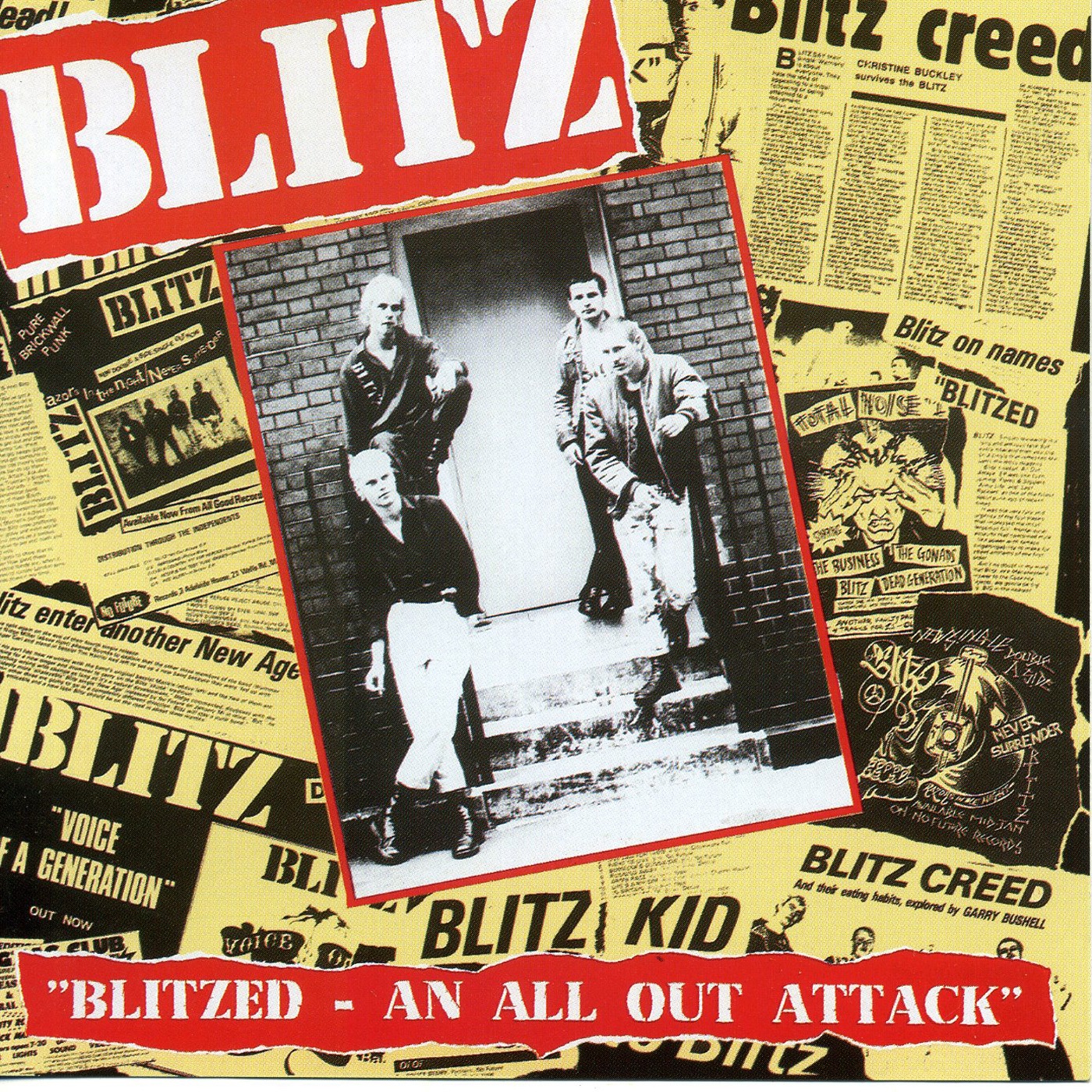 Blitzed - An All Out Attack album cover