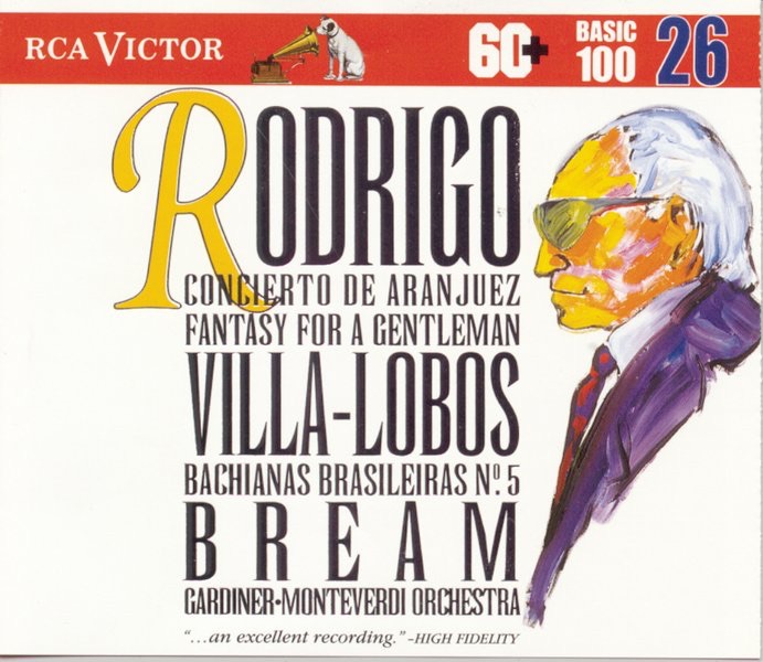 Rodrigo: Concierto de Aranjuez - Vílla-Lobos: Bachianas Brasíleiras album cover