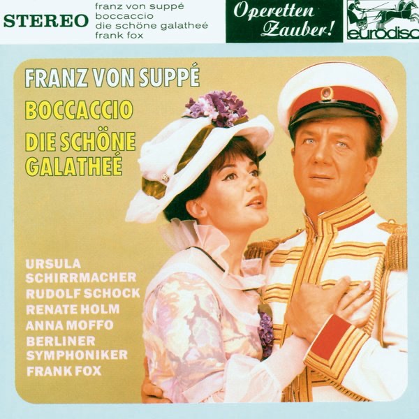 Suppé: Boccaccio (excerpts) - "Operetta Highlights" album cover