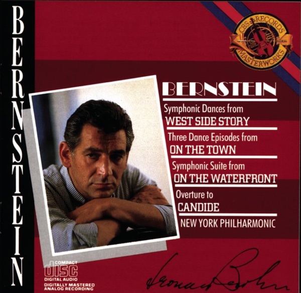 Bernstein Conducts Bernstein album cover
