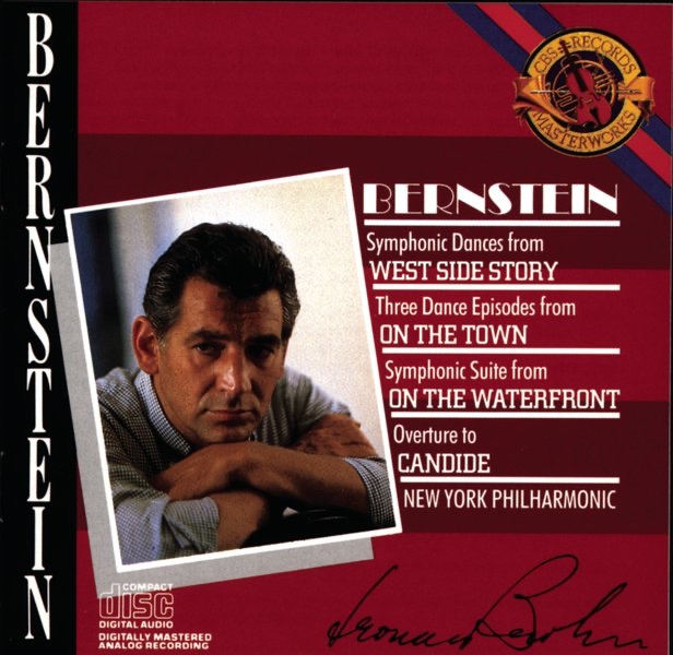 Bernstein Conducts Bernstein album cover