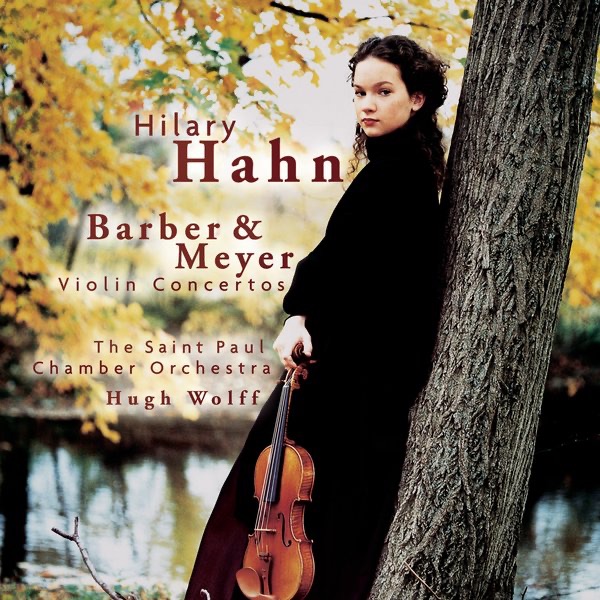 Barber & Meyer: Violin Concertos album cover