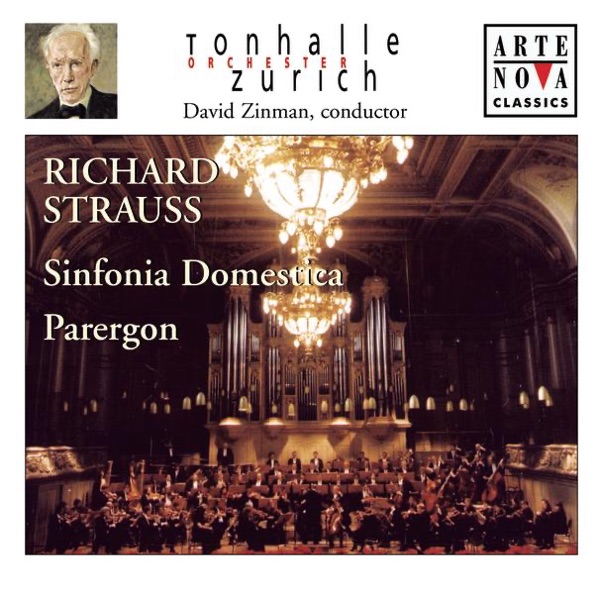 Strauss, R: Sinfonia Domestica; Parergon album cover