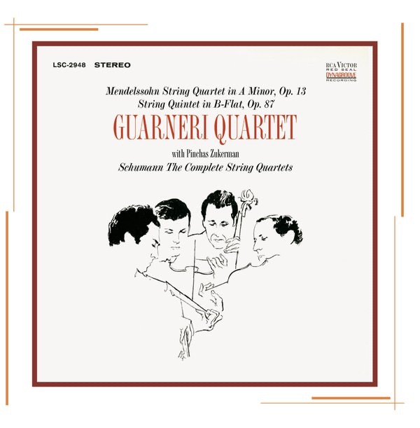 Mendelssohn & Schumann: String Quartets album cover