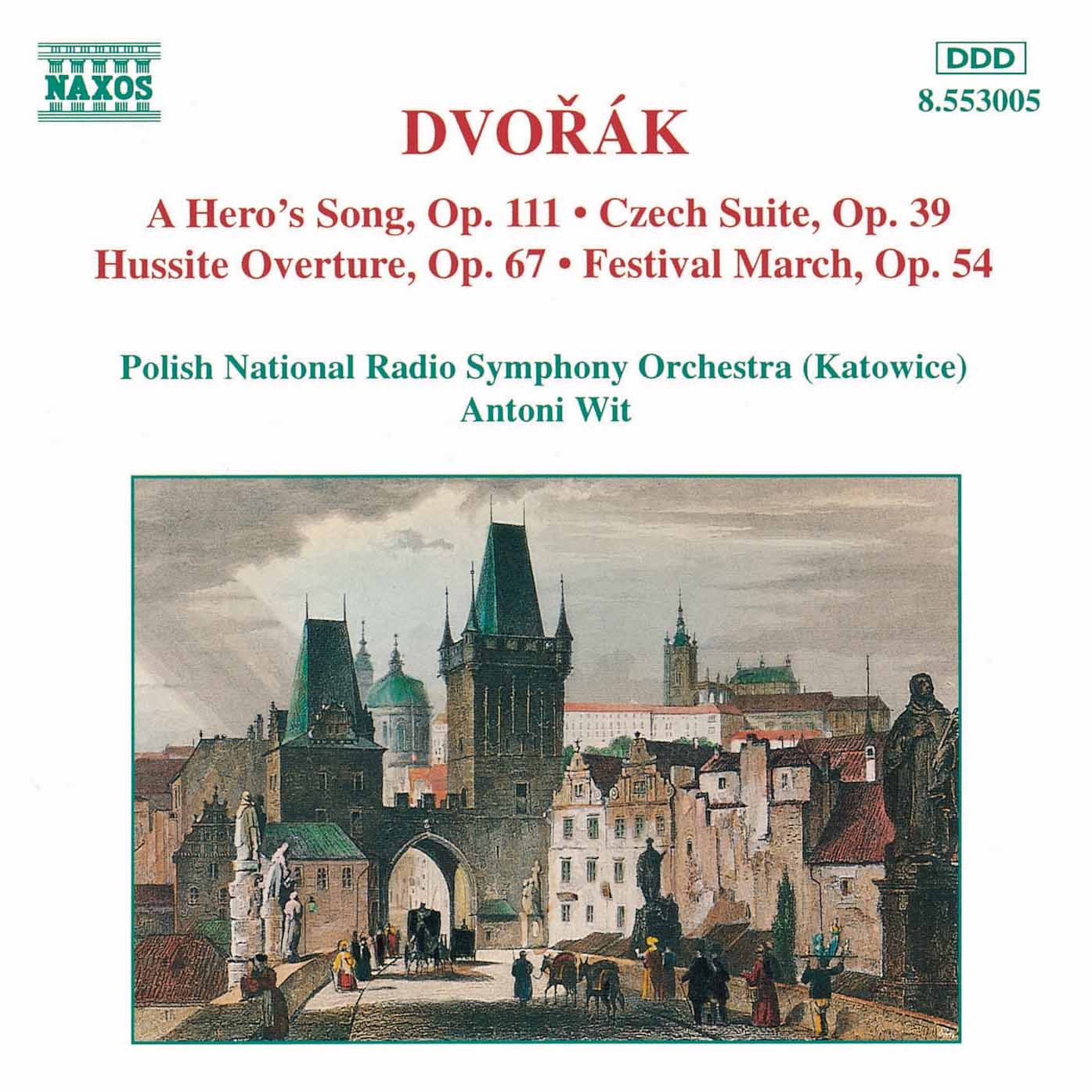 Dvorak: A Hero's Song - Czech Suite album cover