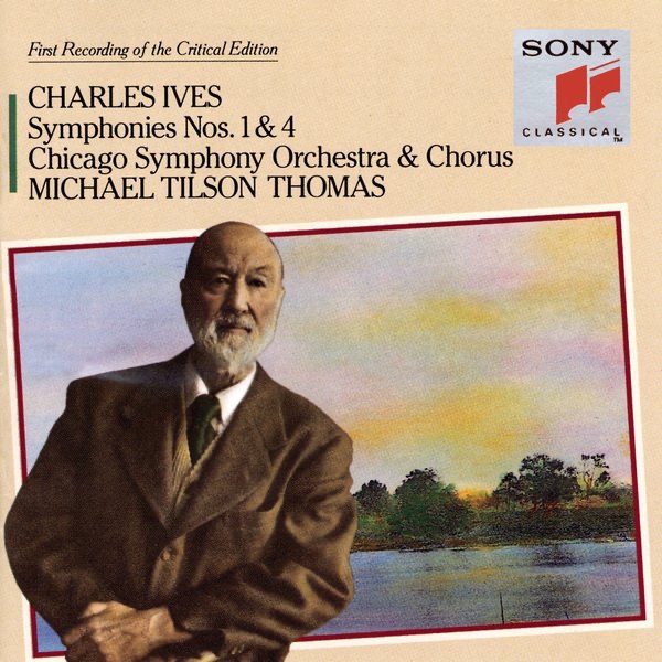 Ives: Symphonies Nos. 1 & 4 album cover