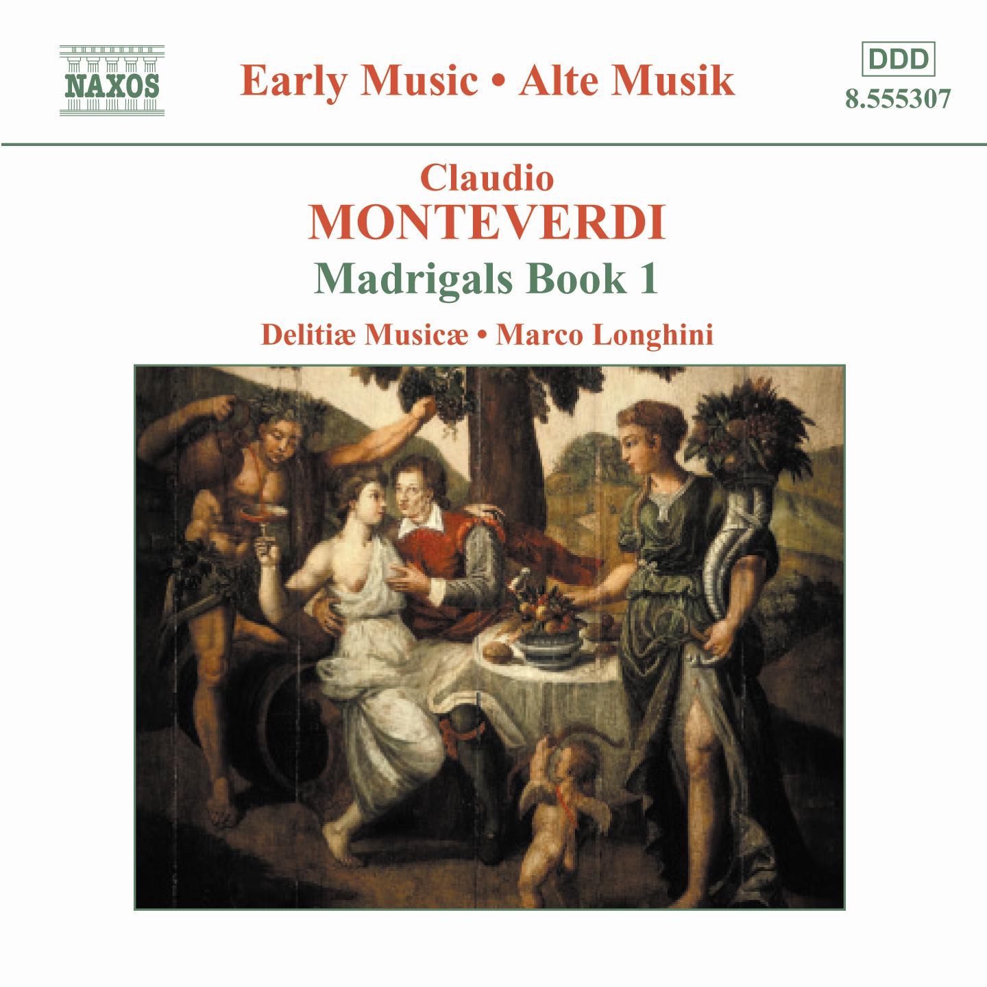 Monteverdi: Madrigals Book 1 album cover